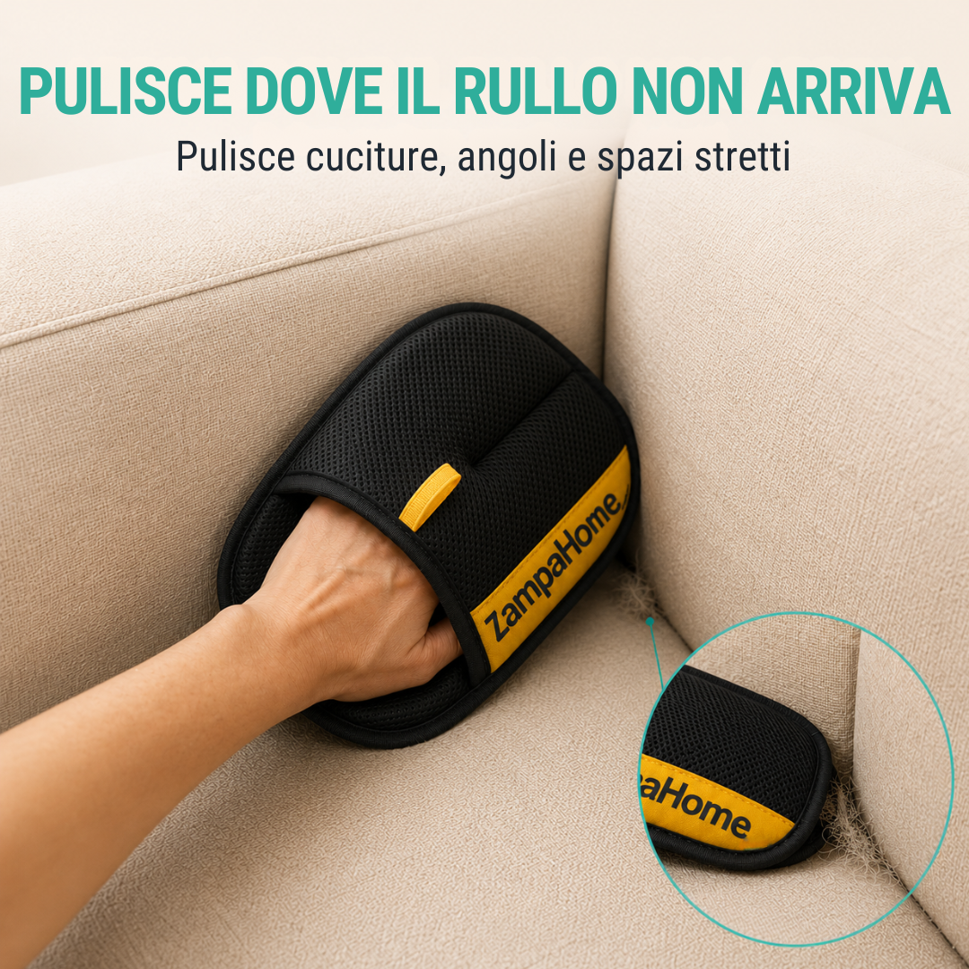 ZampaHome™ Guanto Rimuovi Peli Riutilizzabile